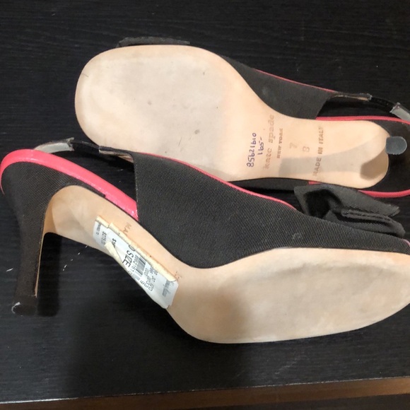 Kate Spade sling back heels. Size 7. - Picture 4 of 5